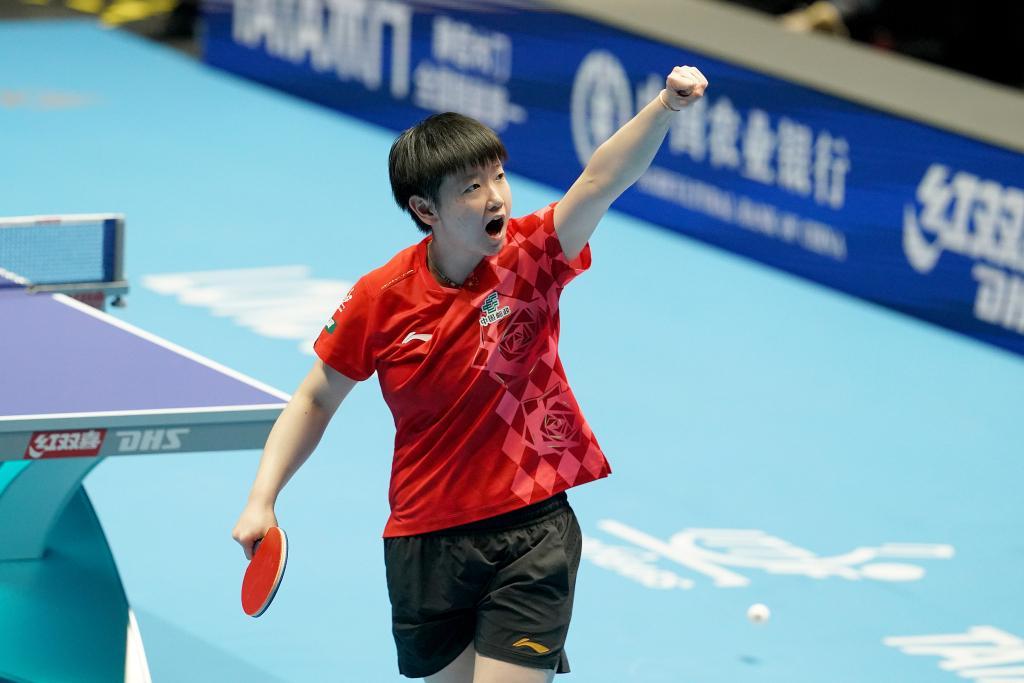 MK体育-孙颖莎独得2分！中国女团逆转日本，世乒赛团体赛七连冠